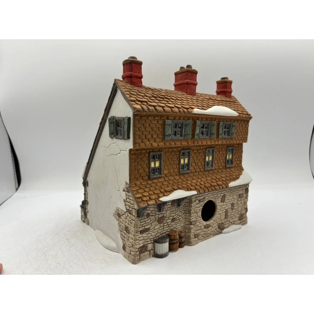 Dept 56 1988 HVC DVS Nicholas Nickleby Wackford Squeers Boarding School 5925-0